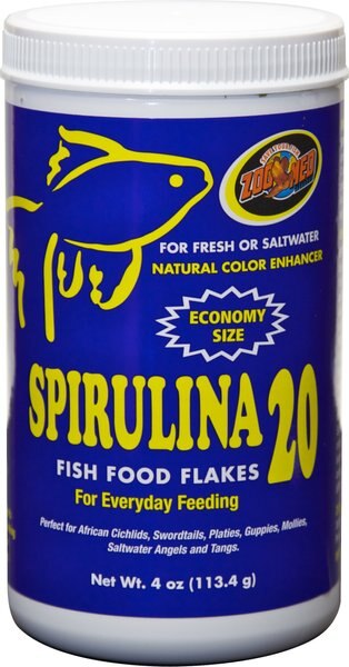 Zoo Med Spirulina 20 Fish Food