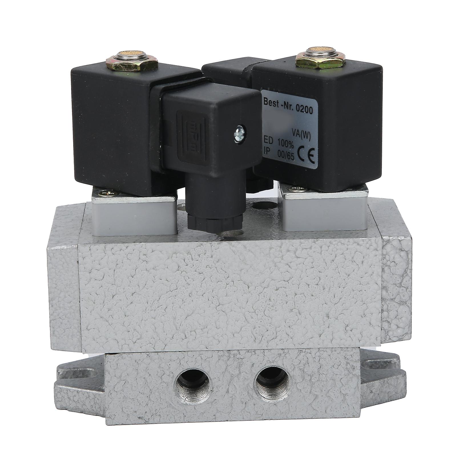 Electric Solenoid Valve G1/8in 2 Position 5 Way 2 Control Directional Valve K25d2h-6ac220v