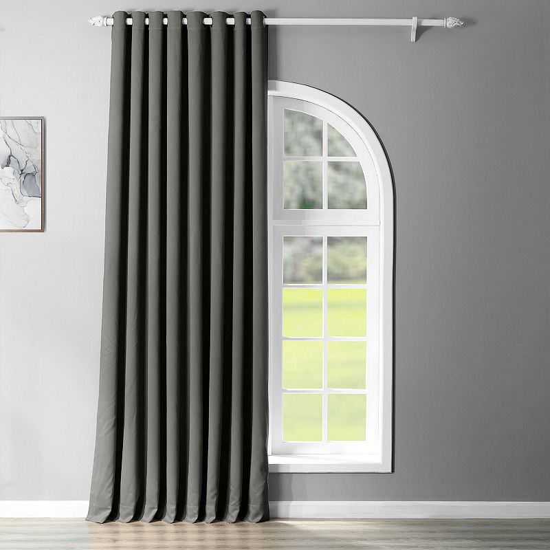 EFF Blackout 1-Panel Grommet Doublewide Window Curtain