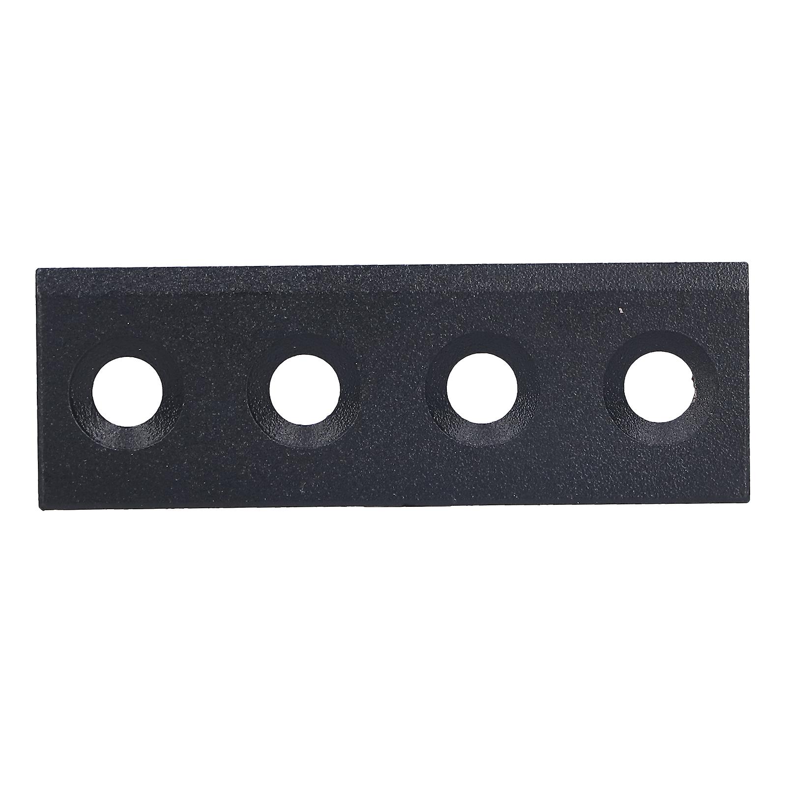 Barn Door Track Connector Plate Kit Carbon Steel Sliding Door Hardware Fittings 8x2.7cm