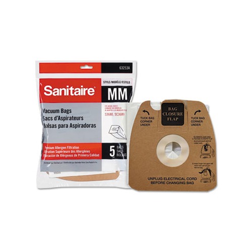 Sanitaire Style MM Disposable Dust Bags w