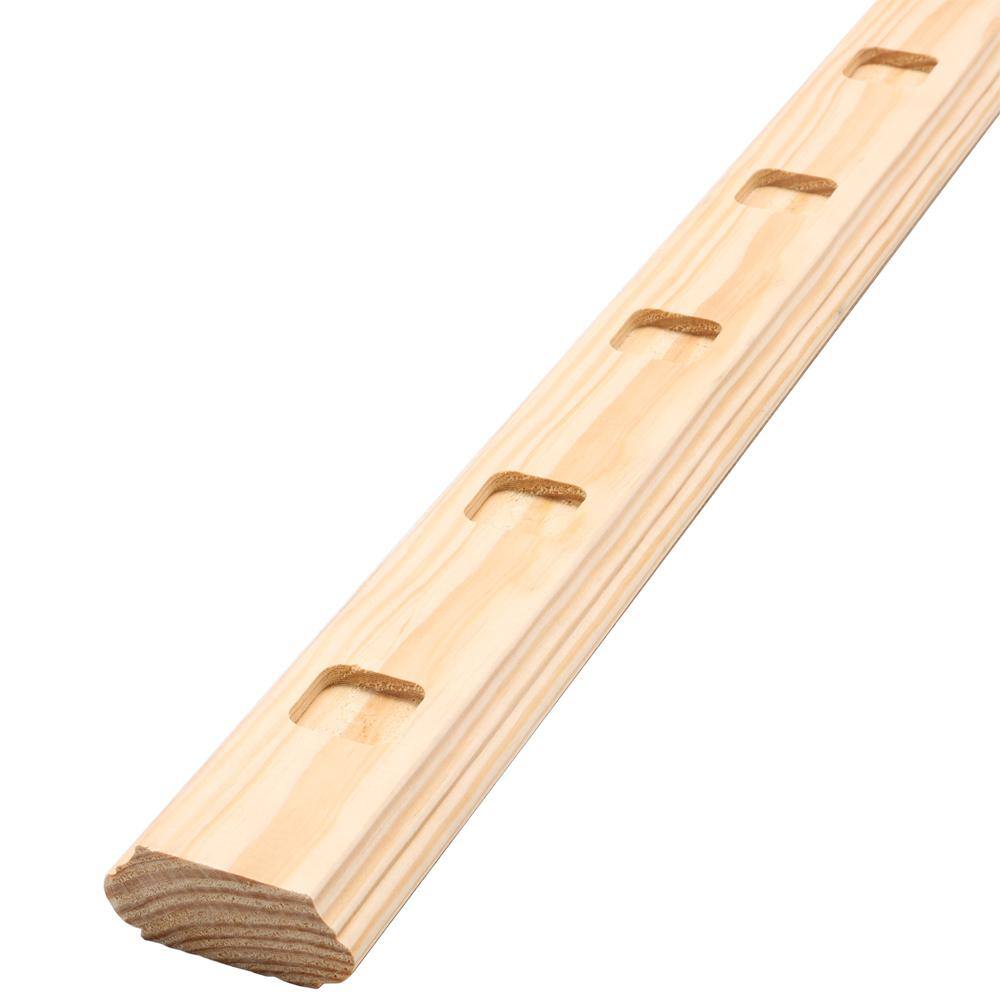 ProWood 6 ft. Southern Yellow Pine Routed Rail Kit with SE Balusters 447297