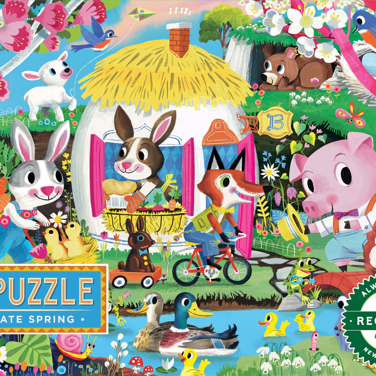 20 Piece Puzzle -Celebrate Spring by Eeboo