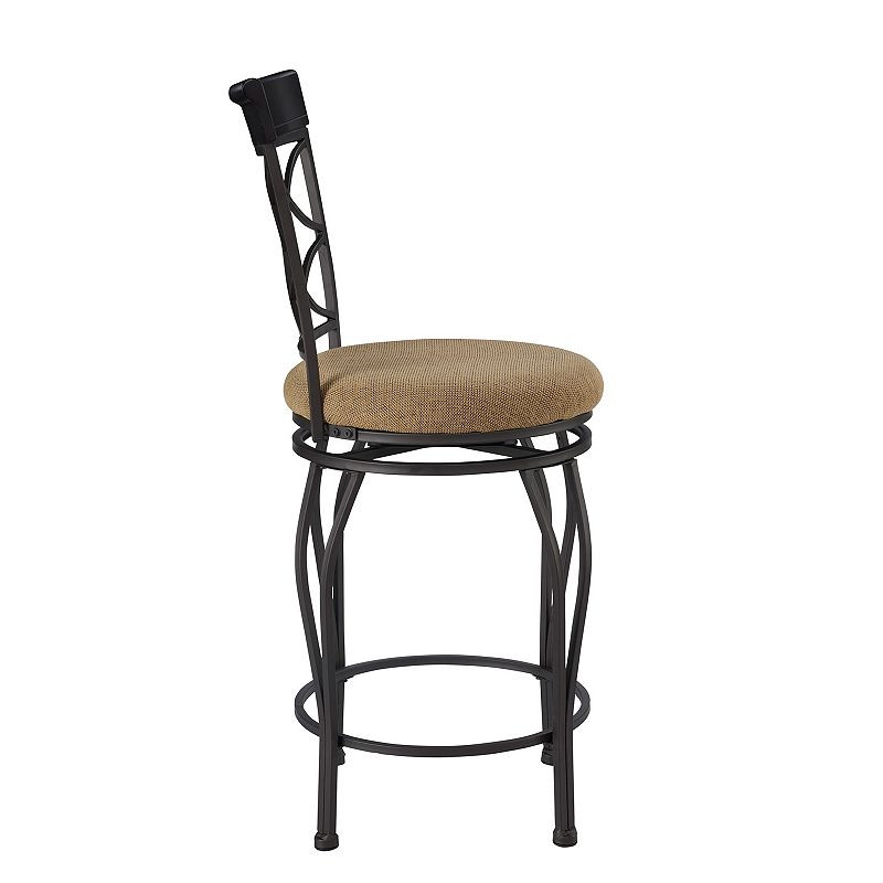 Linon Curves Counter Stool