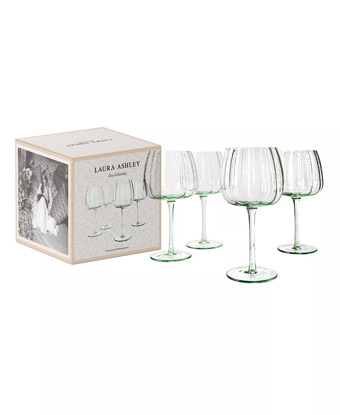 Laura Ashley Balloon Glasses Set of 4