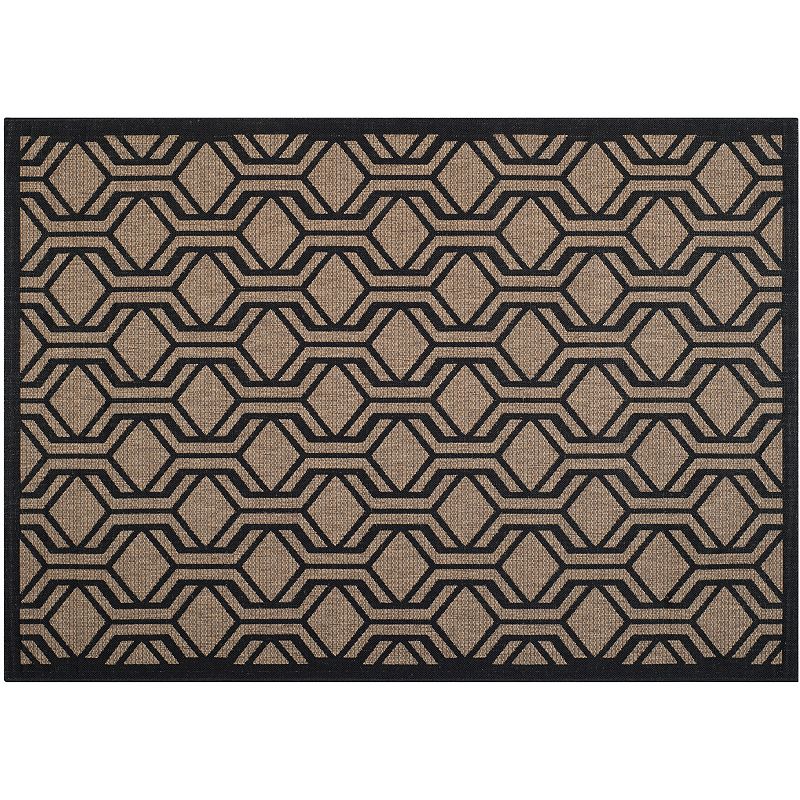 Safavieh Courtyard Chainlinks Geometric Indoor Outdoor Rug