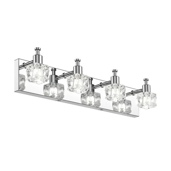 Costway 69137805 4 Lights Modern Bathroom Vanity L...