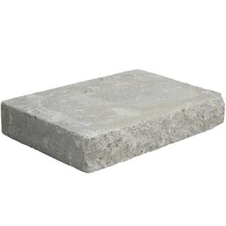 Pavestone 2 in. x 12 in. x 8 in. Pewter Concrete Wall Cap (120 Pieces  118.5 sq. ft.  Pallet) 81419