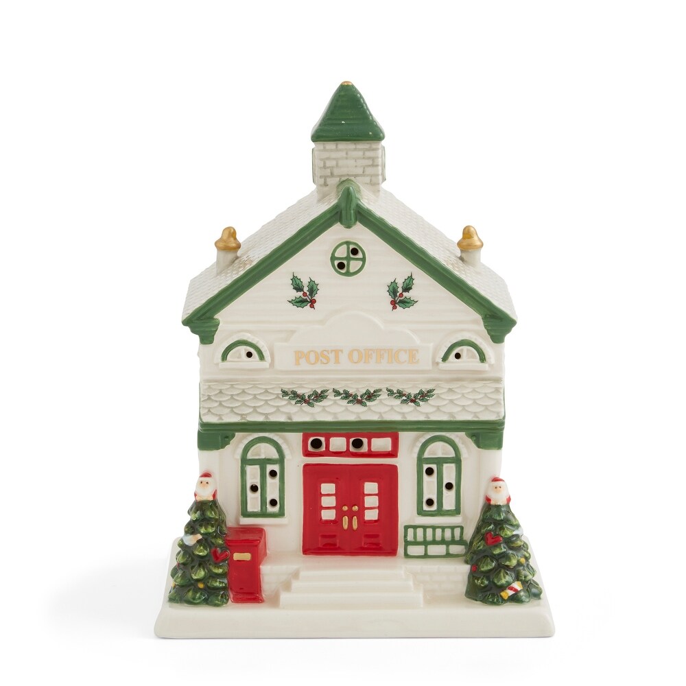 Spode Christmas Village Post Office Figurine   6.5\