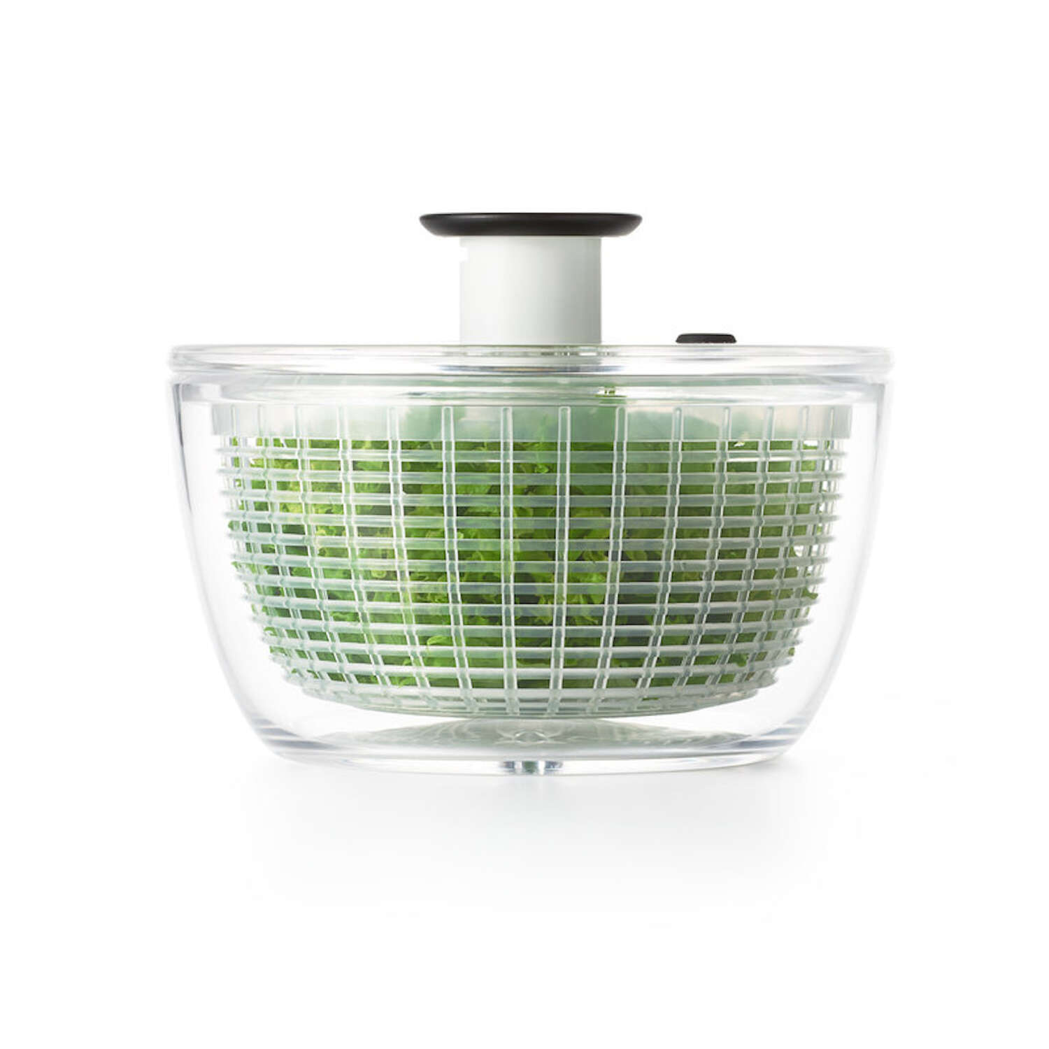 OXO Good Grips Clear/White Plastic Salad Spinner