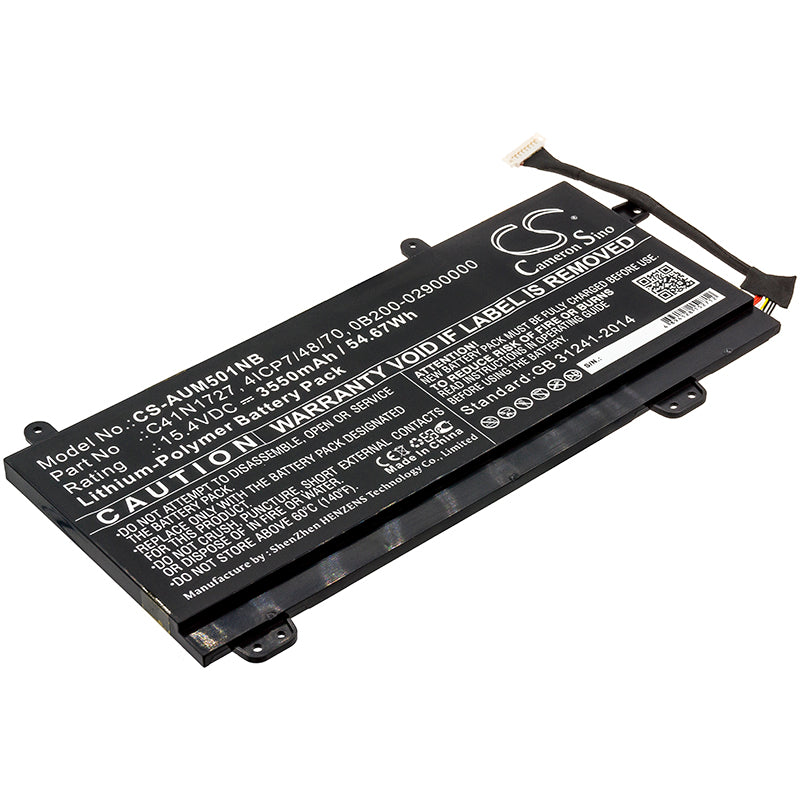 Asus GM501GM GM501GM0021A8750H GM501GMEI003T GM5 Replacement Battery BatteryClerkcom Laptop and Notebook