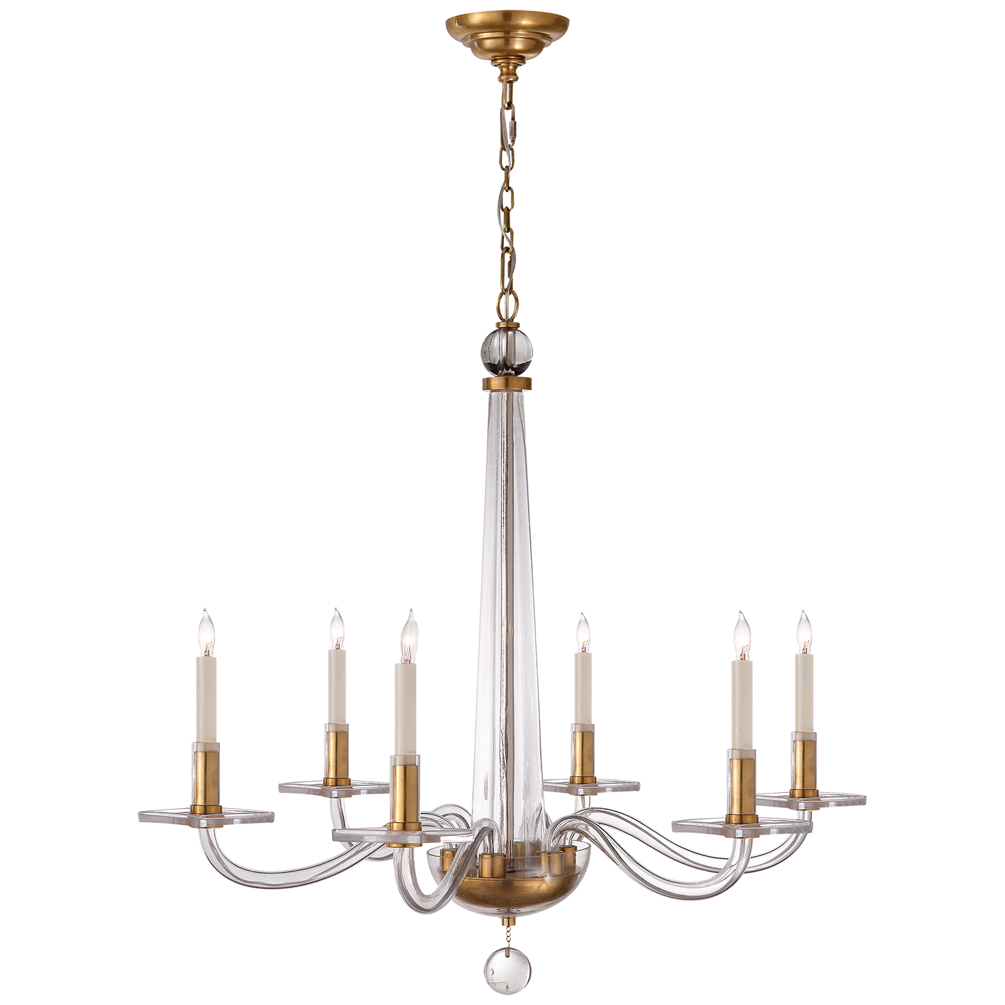 Robinson Medium Chandelier in Various Colors