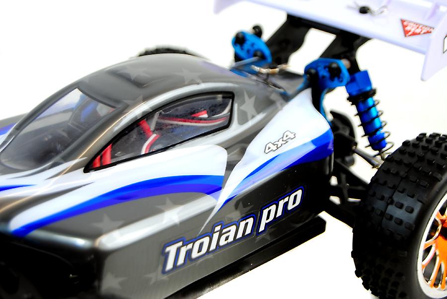 Trojan 1:16 RC Racing Buggy 2.4G - PRO Brushless 4WD Version