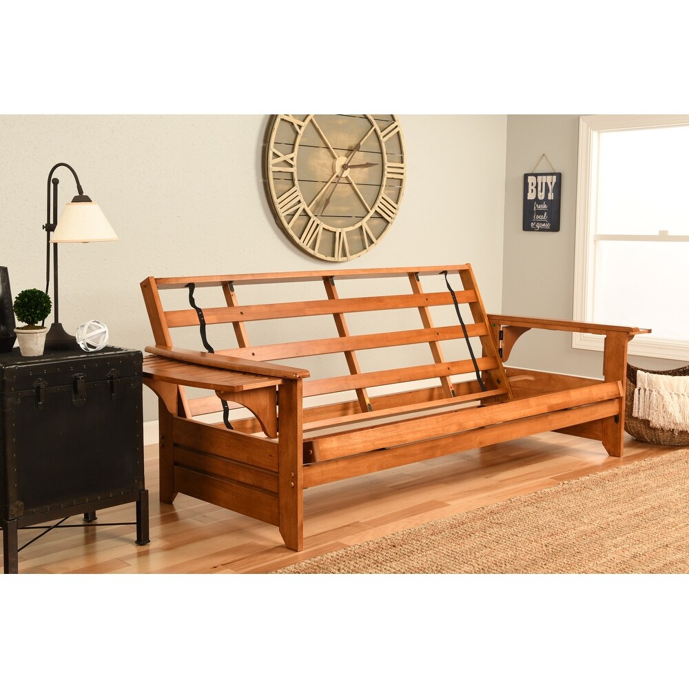 Somette Phoenix Futon Frame in Barbados Finish