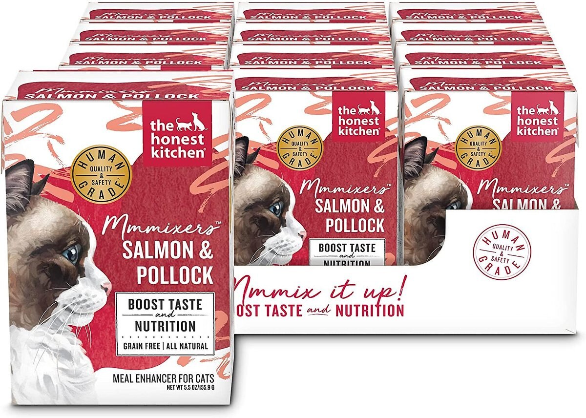 The Honest Kitchen Mmmixers Salmon and Pollock Cat Food Topper