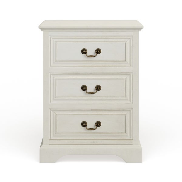 Cream Wood Traditional Cabinet 25 x 17 x 14 - 17 x 14 x 25