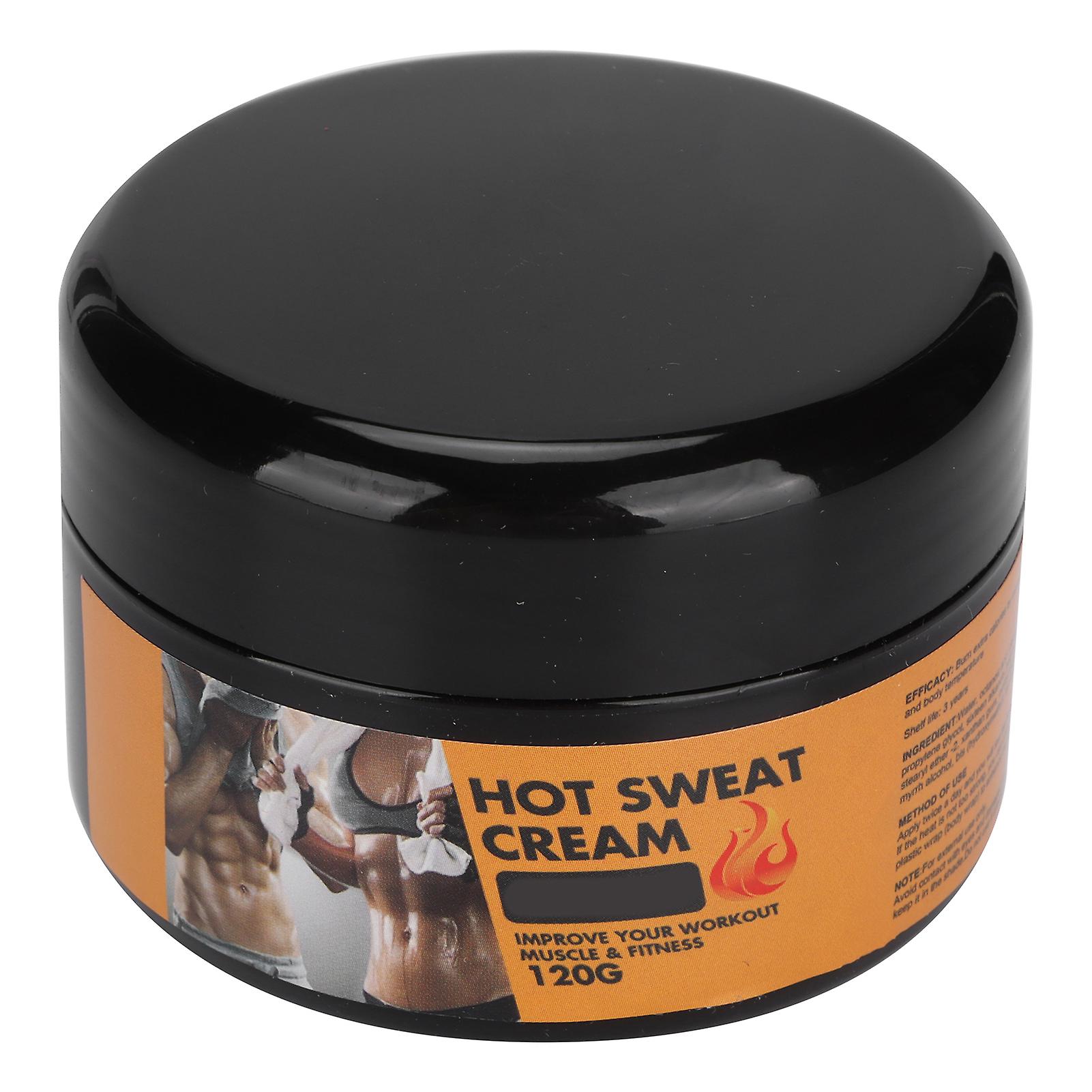 Hot Sweat Cream Improve Exercise Efficiency Soothe Muscles Burn Calories 120g Slimming Gel For Fitness People