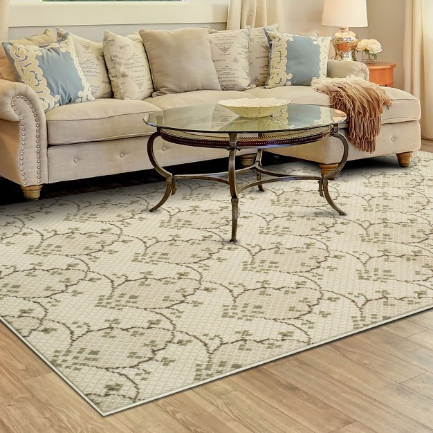 Traditional Floral Indoor Area Rug Or Runner By Blue Nile Mills