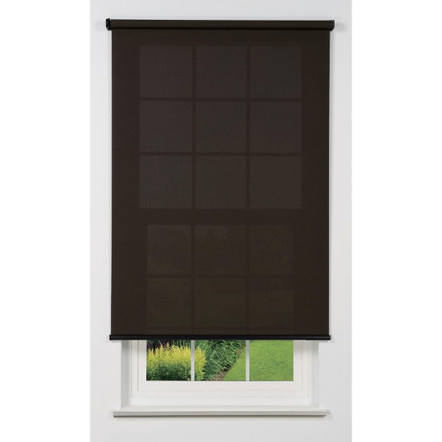 Linen Avenue Cordless 5 Solar Screen Standard Roller Shade