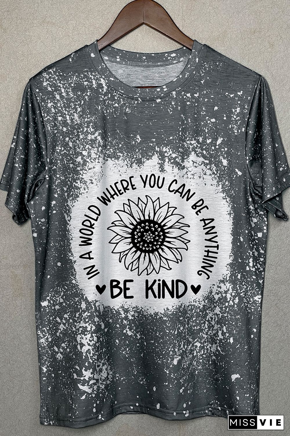 In A World Where You Can BE Anything Be Kind Graphic Tee Wholesale