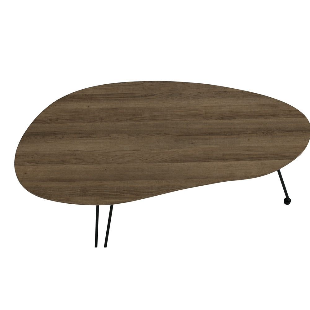 CORWIN Large Coffee Table 109cm - Walnut