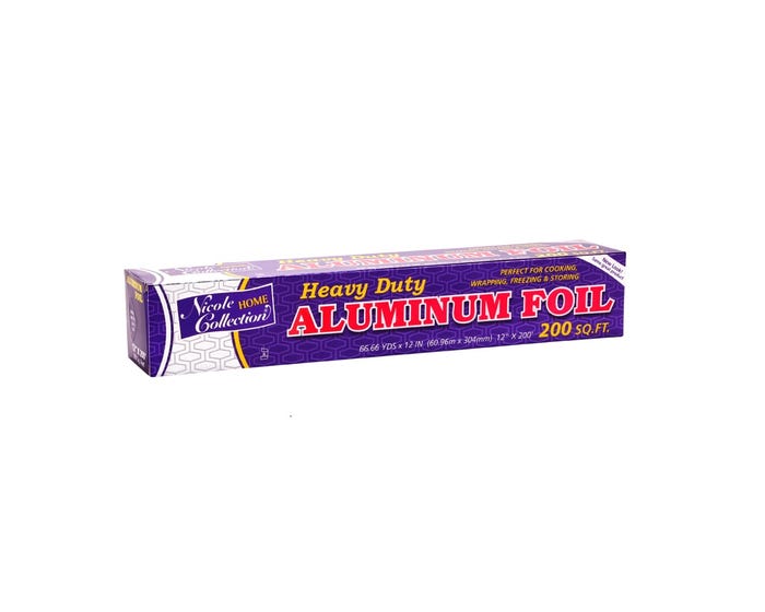 Nicole Home Collection Aluminum Foil Roll， 12