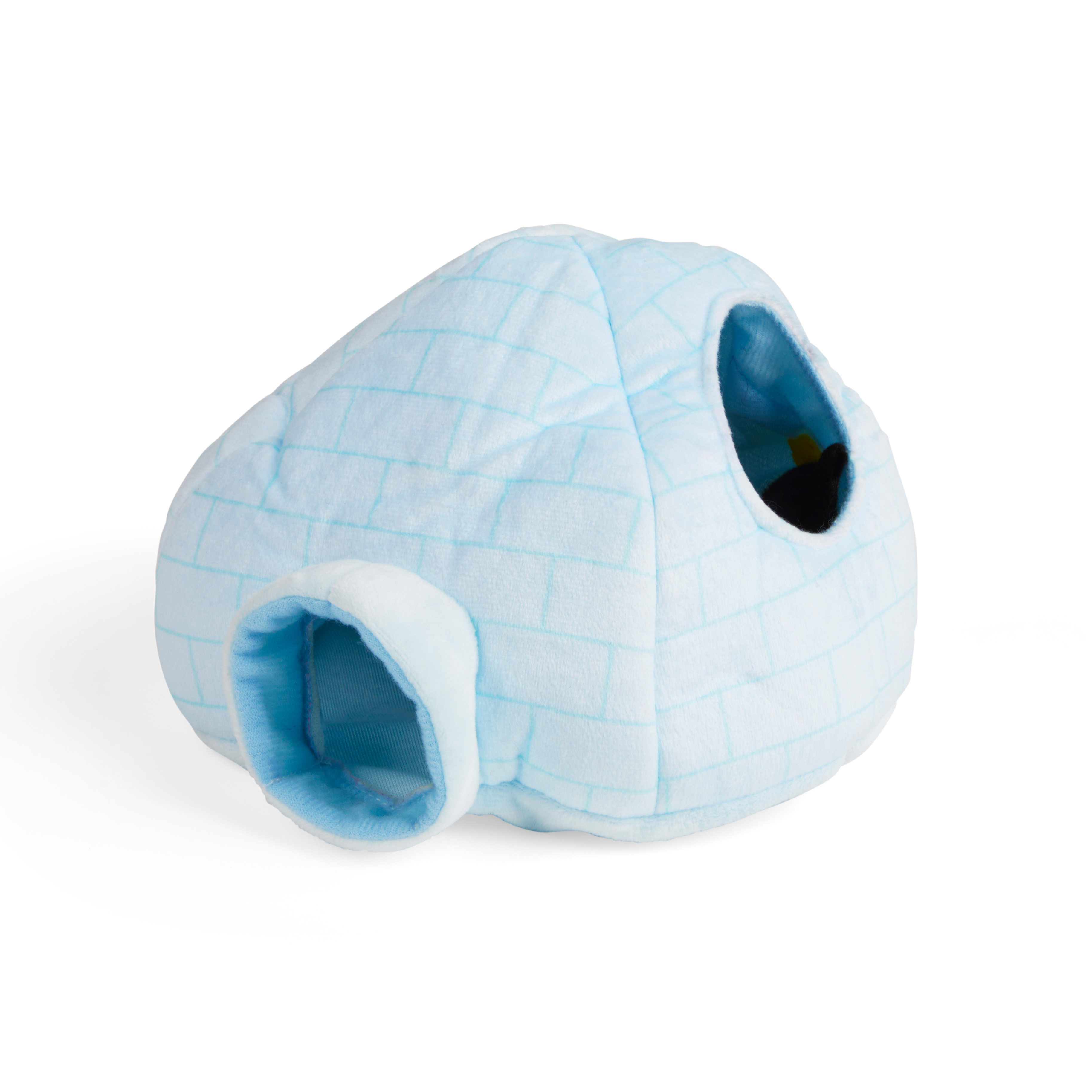 LEAPS  BOUNDS Igloo Burrow Dog Toy， Small