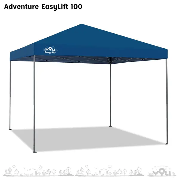 YOLI 10'x10' Adventure EasyLift Instant Canopy