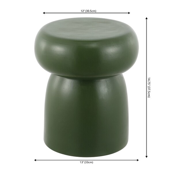 SAFAVIEH Millia Ceramic Decorative Garden Stool (Fully Assembled)