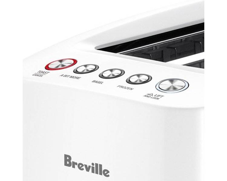 Breville Lift And Look White 4-Slice Toaster