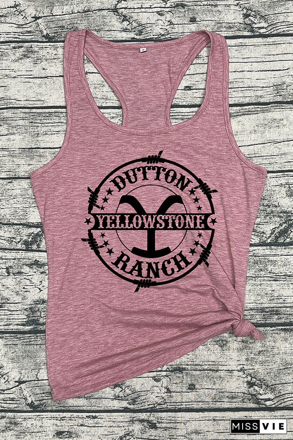 Dutton Ranch Yellowstone Sleeveless Tank Top Wholesale