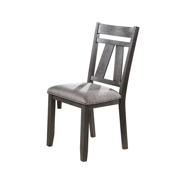 Topcraft Wooden Upholstered Dining Chair Set of 2