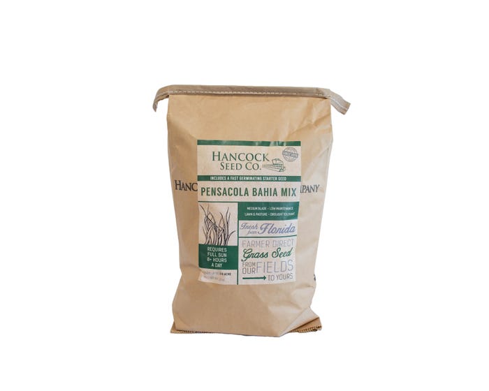 Hancocks Pensacola Bahia Spring  Summer Mix， 25 lb. Bag