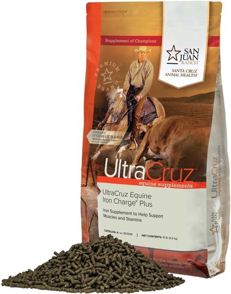 UltraCruz Iron Charge Plus Circulatory Care Pellets Horse Supplement