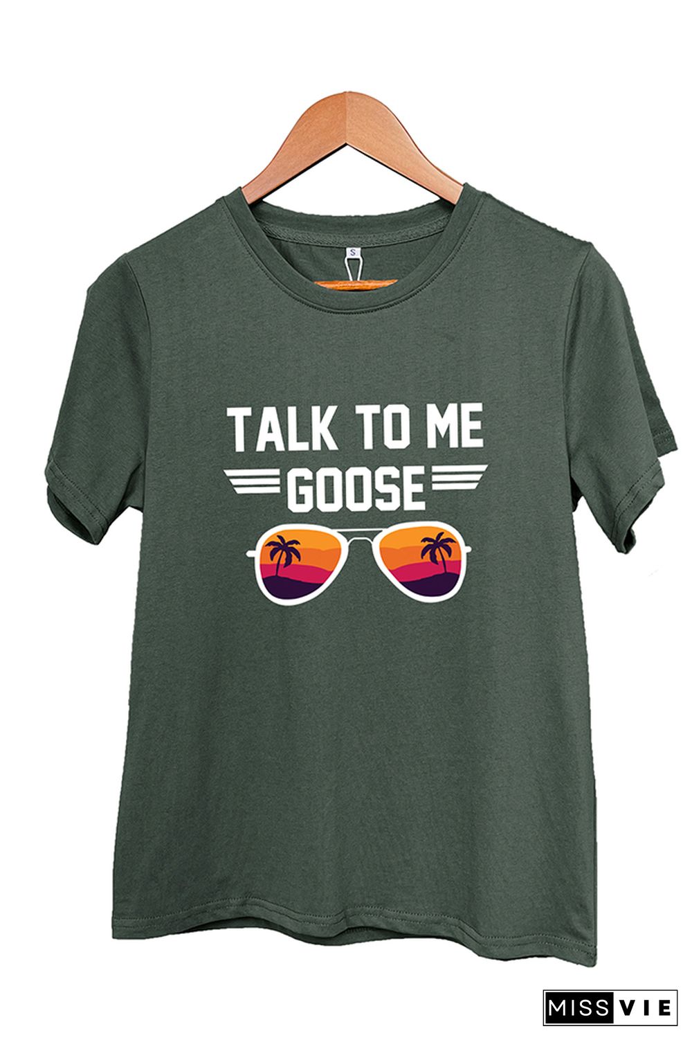 Talk to Me Goose Short Sleeve Graphic Tee Wholesale