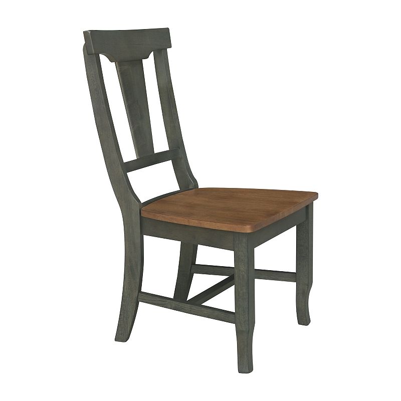 2-pc. Panel-Back Dining Chair Set