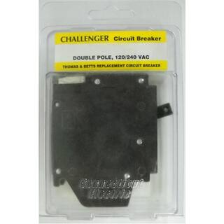 Challenger New VPKA Thin 20 Amp 1 in. 2-Pole Type A Replacement Circuit Breaker VPKA220