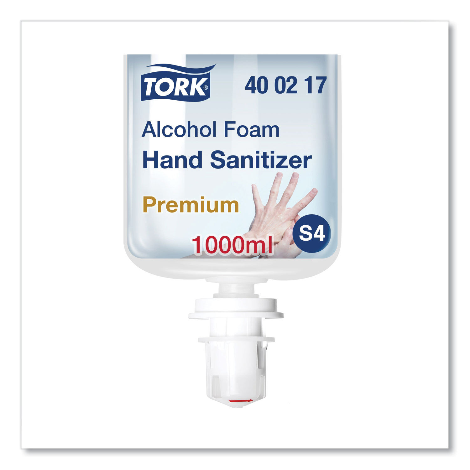 Premium Alcohol Foam Hand Sanitizer by Torkandreg; TRK400217