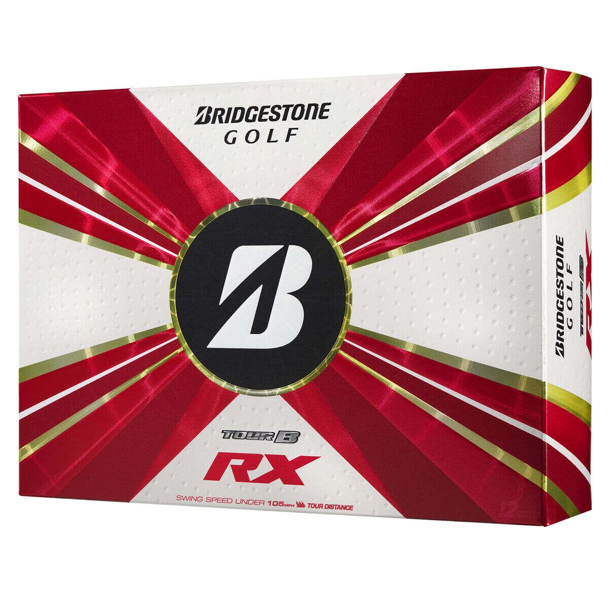 Bridgestone Tour B RX 2022 Golf Balls， 12 Pack， White