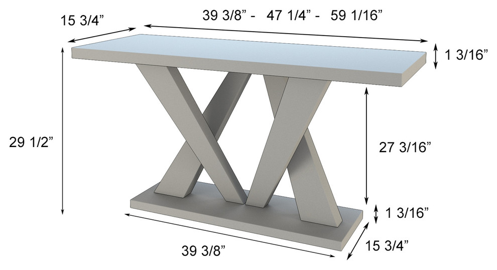 Saphire C13 Module   Contemporary   Console Tables   by Macral Design Corp  Houzz