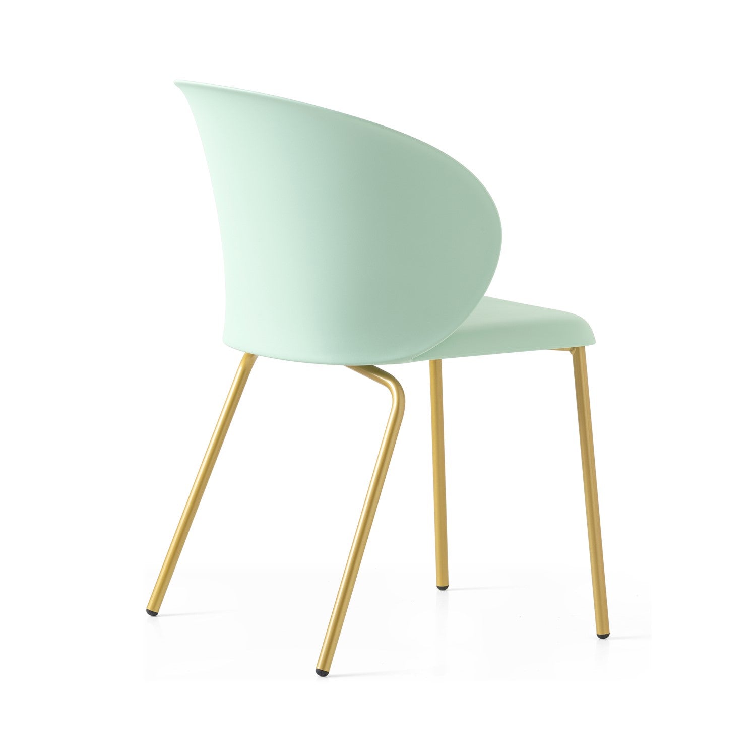 Tuka Indoor/Outdoor Painted Brass Leg Chair