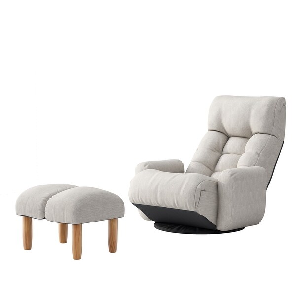 360 degree rotatable sofa chair with adjustable head and waist