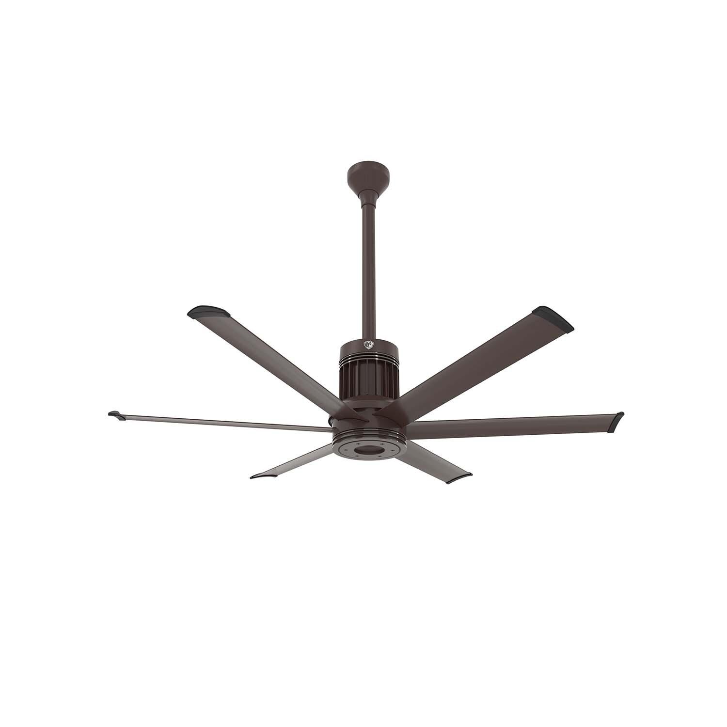 60-Inch i6 Ceiling Fan Universal Mount W/24-Inch Ext Tube and LED Oil Rubbed Bronze by Big Ass Fans