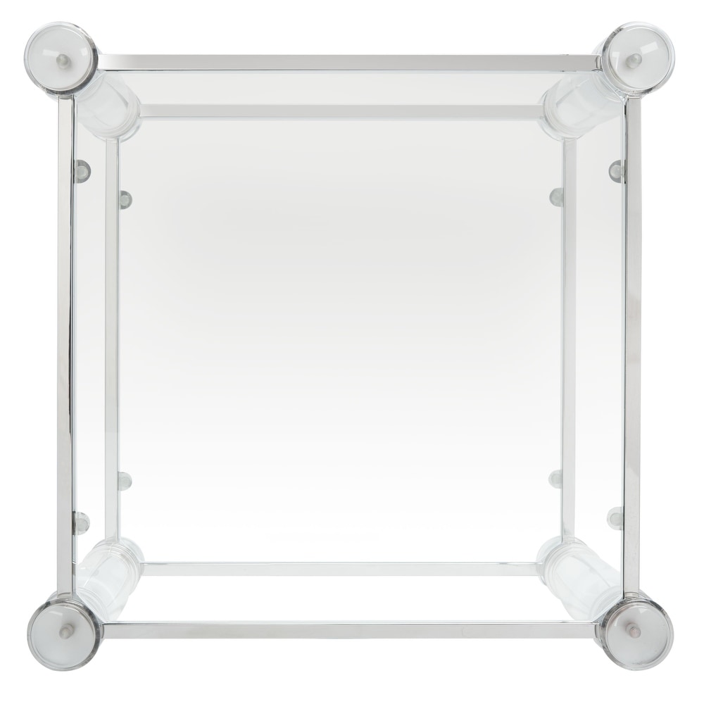 SAFAVIEH Couture Isabelle Acrylic Accent Table   20\