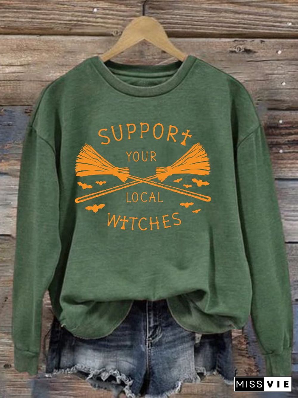 Women's Support Your Local Witches Sweatshirt