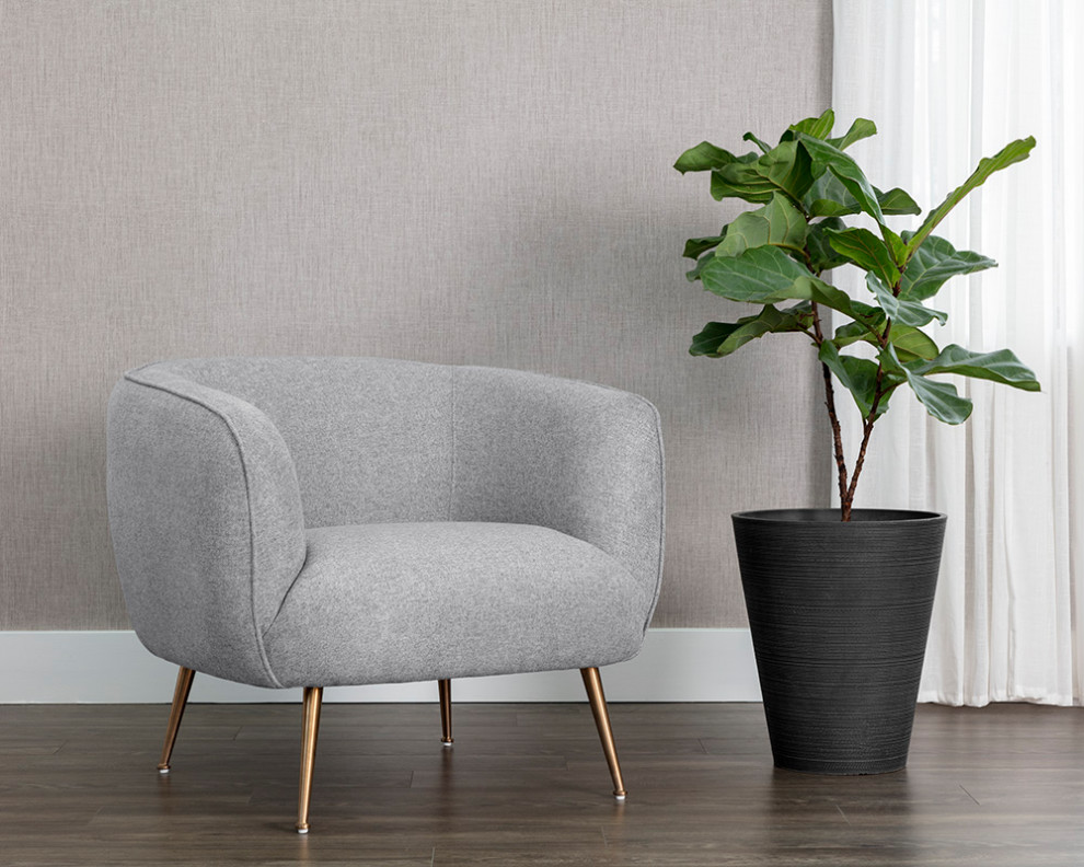 Amara Lounge Chair   Midcentury   Armchairs And Accent Chairs   by Sunpan Modern Home  Houzz