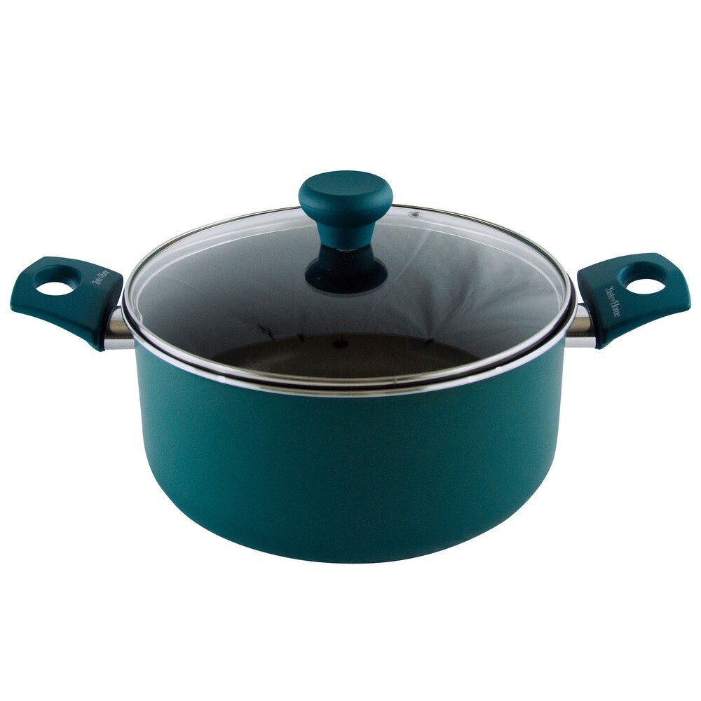 Taste of Home 5 Quart Non Stick Aluminum Dutch Oven with Lid