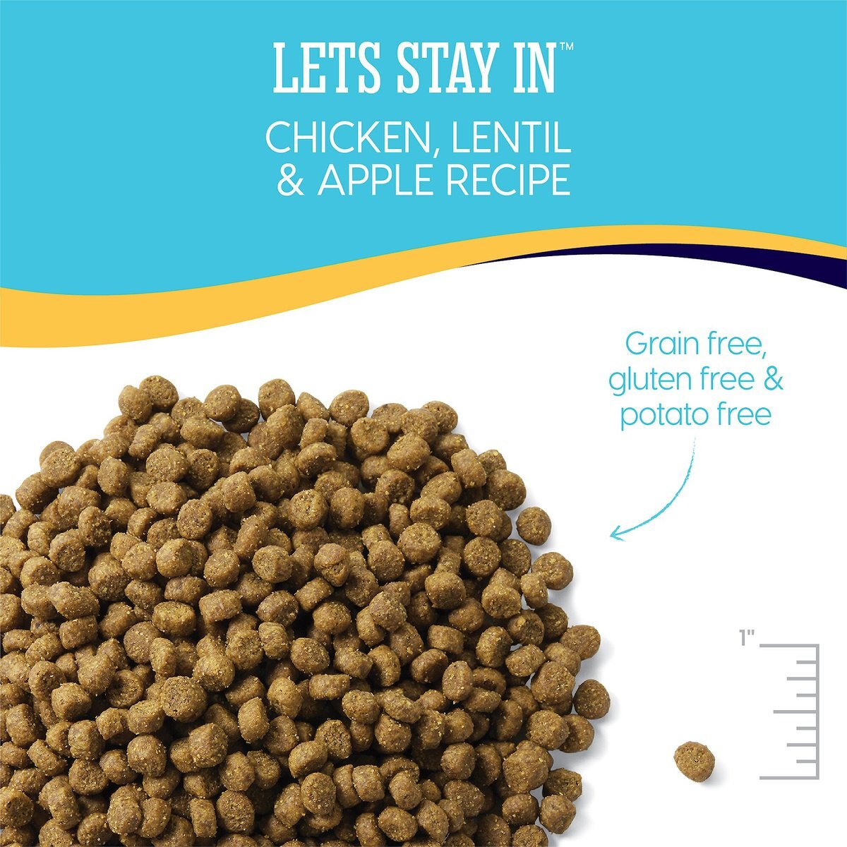 Solid Gold Let's Stay In Chicken， Lentil and Apple Recipe Adult Grain-Free Indoor Dry Cat Food