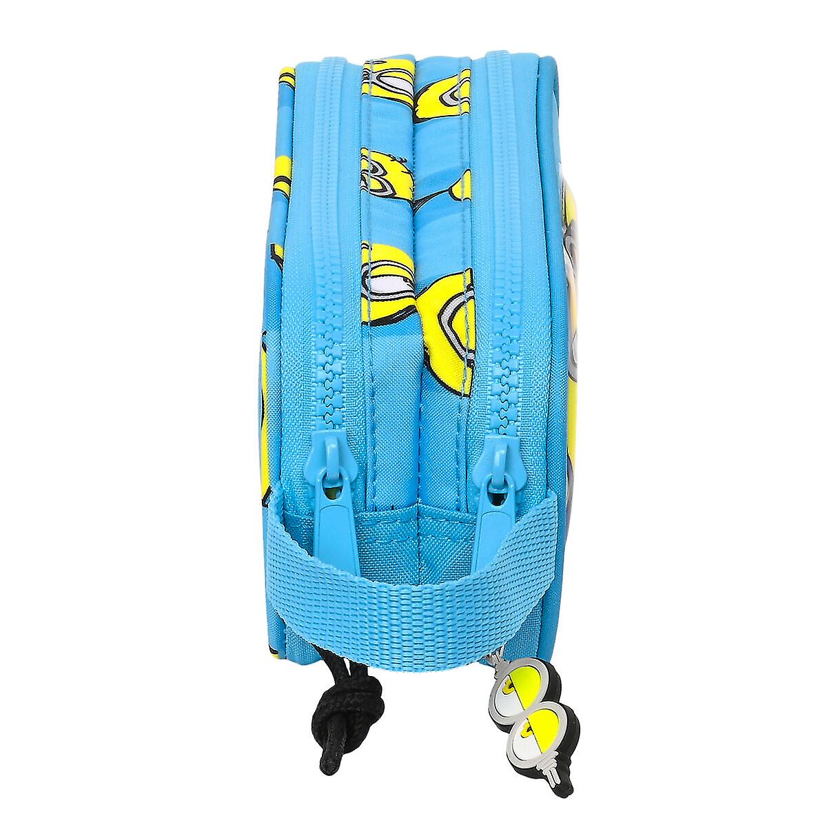 Double Carry-all Minions Minionstatic Blue (21 x 8 x 6 cm)