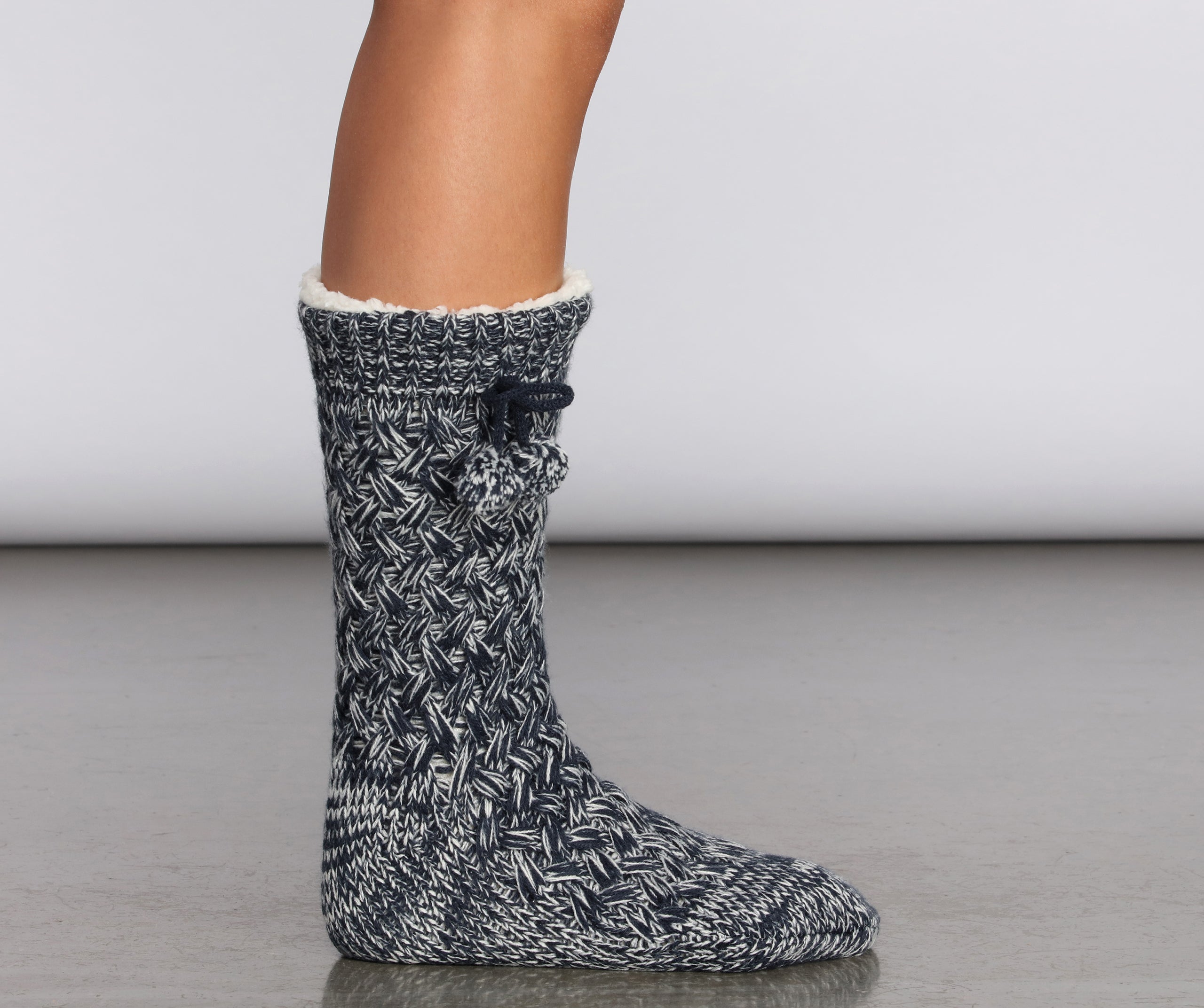 Live Your Coziest Life Slipper Socks